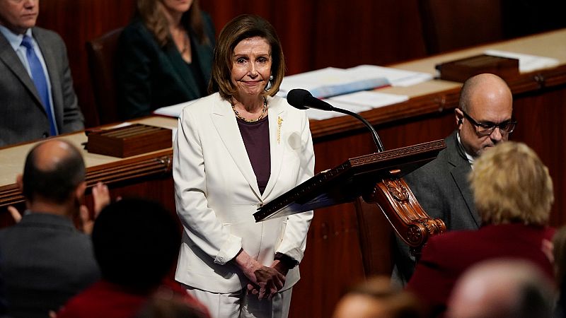 Nancy Pelosi deja el liderazgo demócrata en la Cámara de Representantes