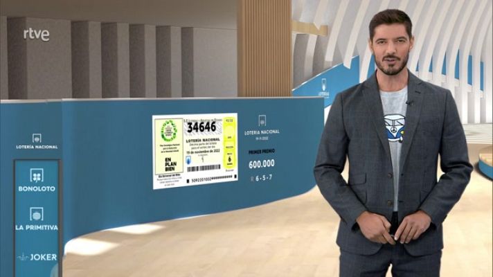 Loterías - Sorteo de la Lotería Nacional del 19/11/2022