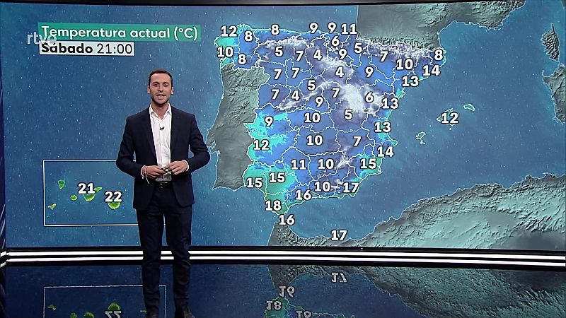 Nevadas en áreas del Pirineo y la cordillera Cantábrica - ver ahora