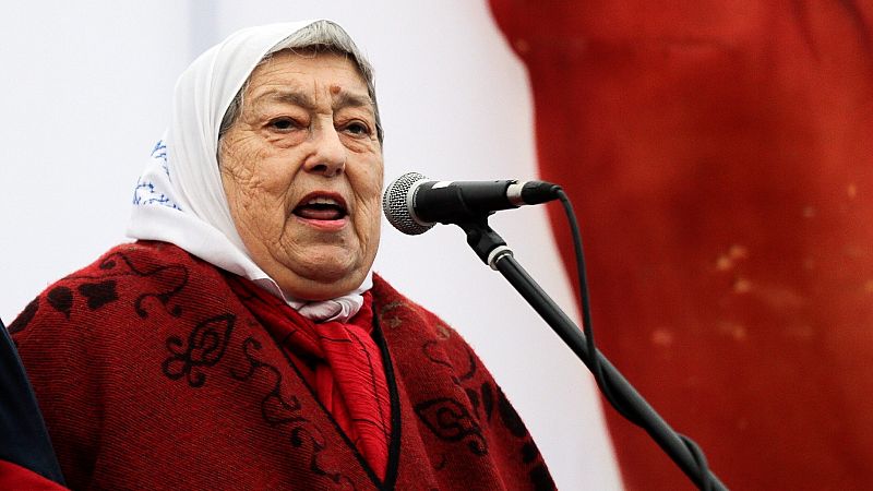 Muere Hebe de Bonafini, presidenta de las Madres de la Plaza de Mayo