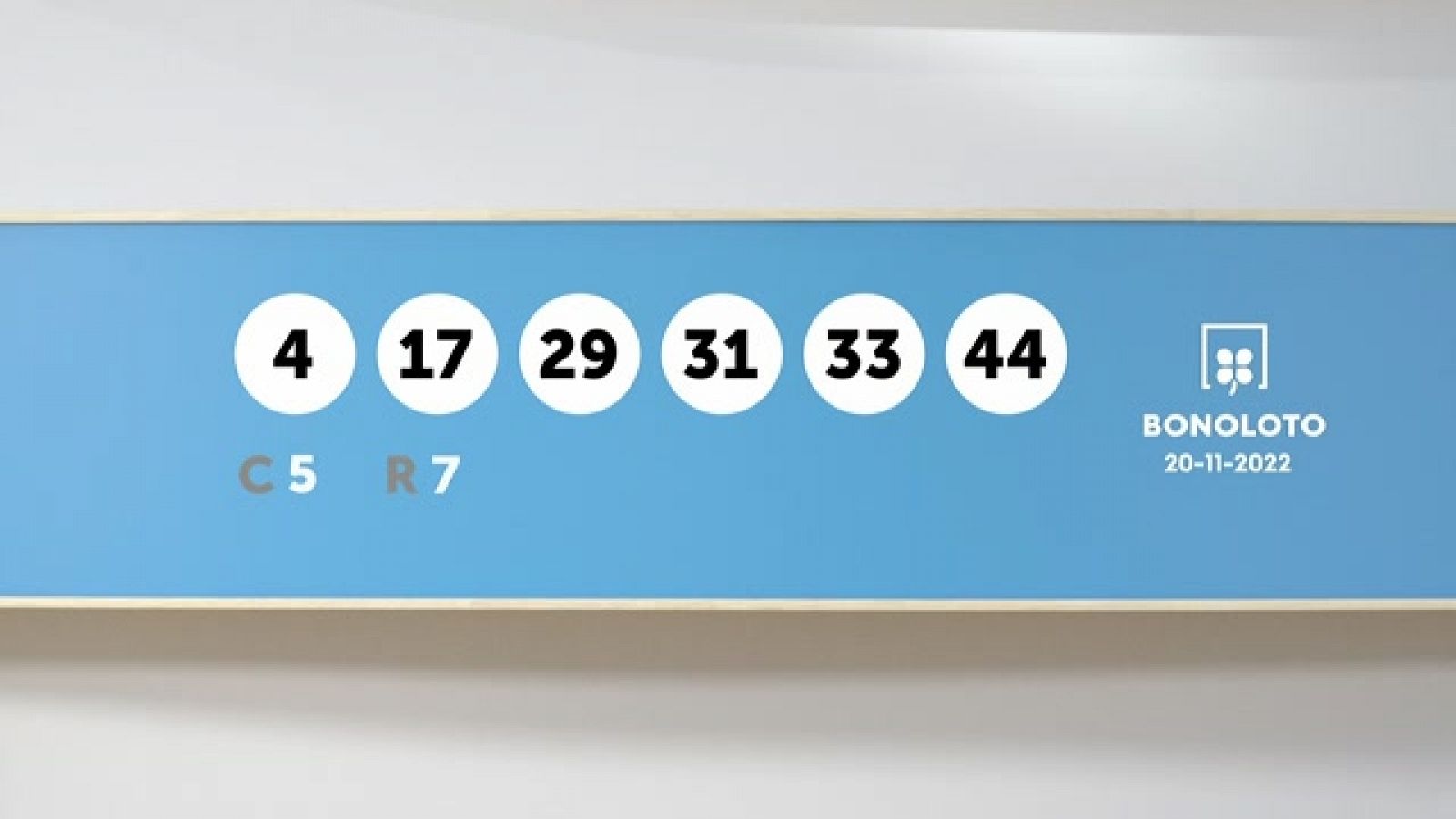 Sorteo de la Bonoloto del 20/11/2022 - Ver ahora