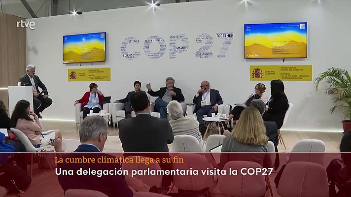 Parlamento - Cumbre del Clima: Diputados en la COP27