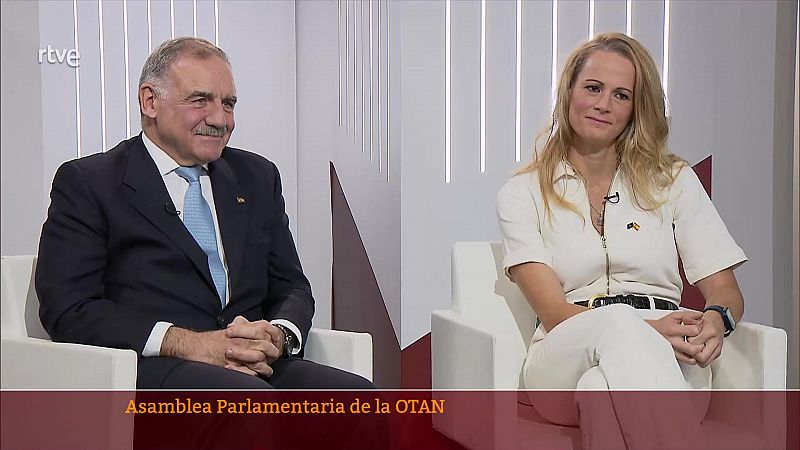Parlamento - La entrevista - Asambela Parlamentaria de la OTAN: Zaida Cantera (PSOE) y Fernando Gutierrez (PP) - 19/11/2022