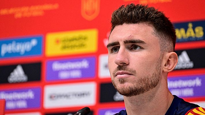 Rueda de prensa de Aymeric Laporte