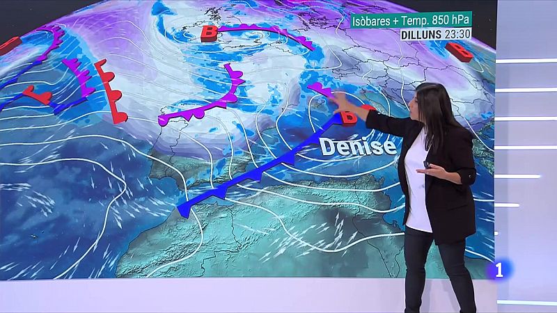 El Temps (21/11/2022) - Borrasca Denise: nevada intensa i temporal de vent i mar