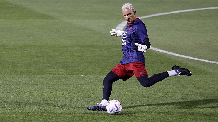 Telediario 1 - Keylor Navas: "Estamos preparados para enfrentarnos a España de la manera que sea"