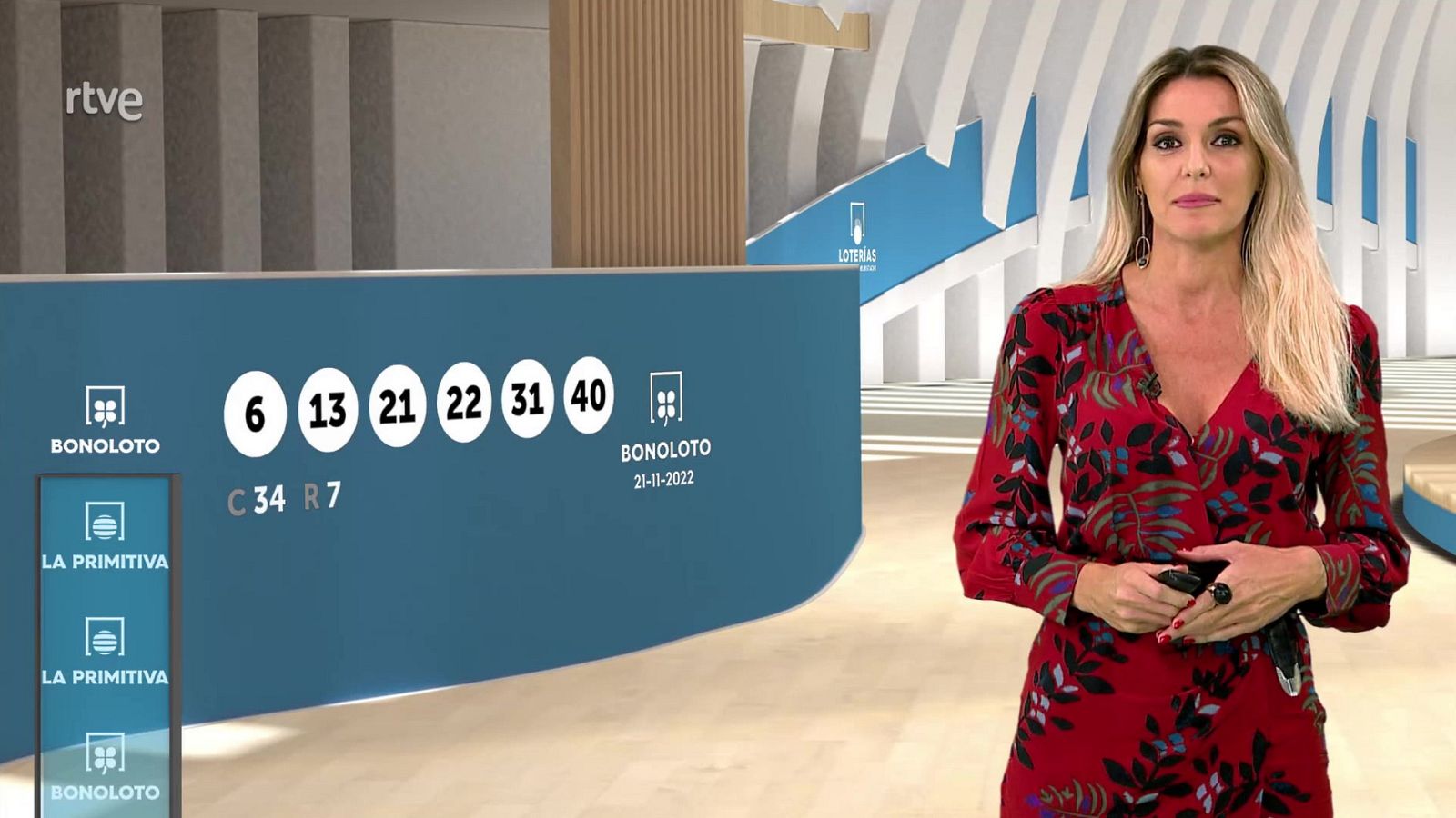 Sorteo de la Bonoloto y Primitiva del 21/11/2022 - ver ahora