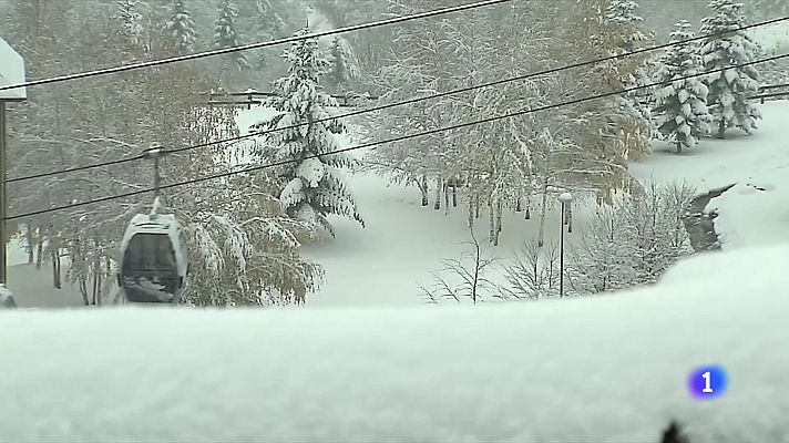 Nevada intensa al Pirineu