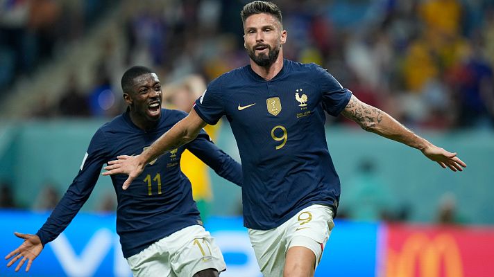Resúmenes Copa Mundial de la FIFA Catar 2022 - Francia - Australia: Resumen y resultado