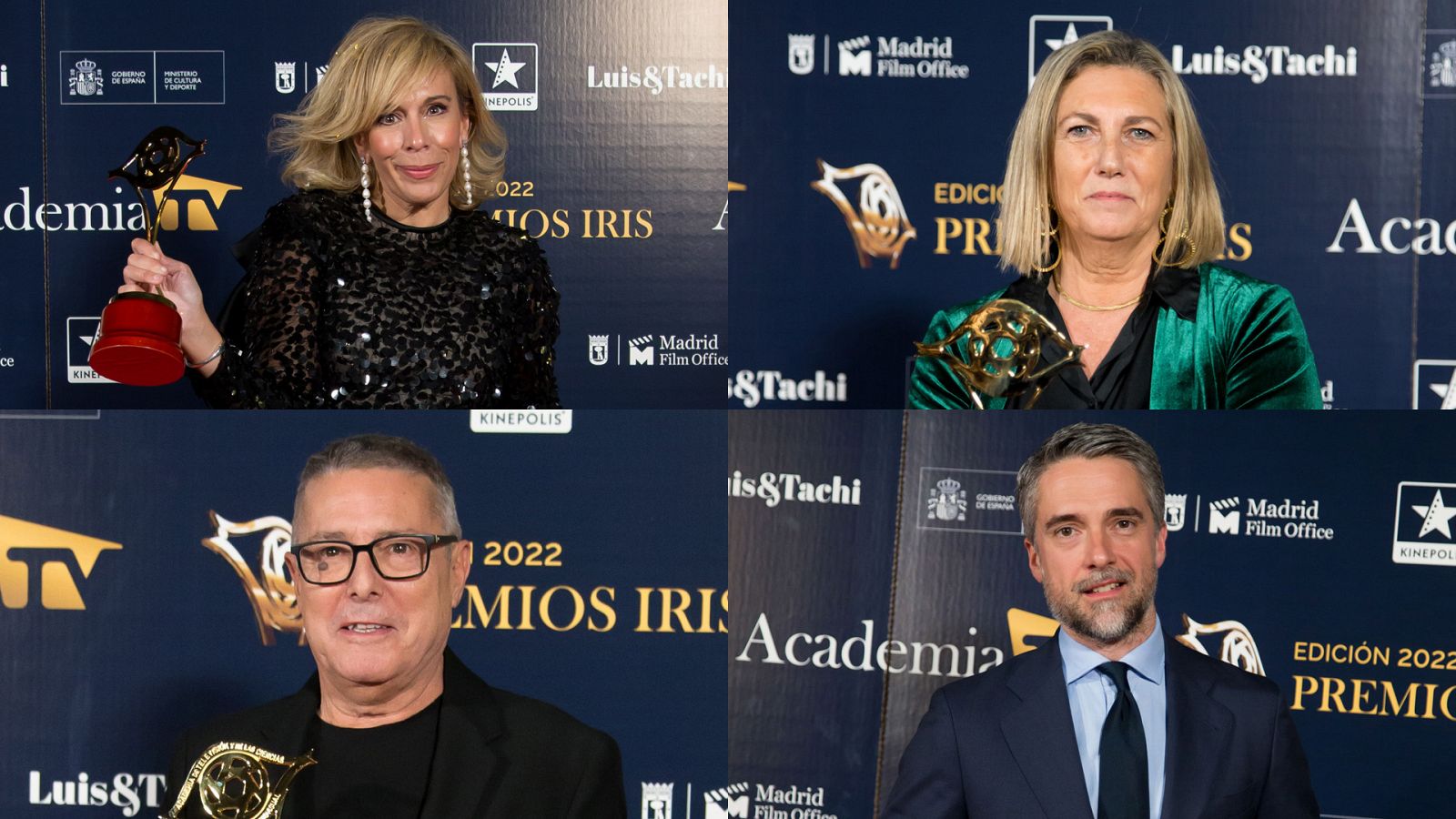 RTVE recoge nueve galardones en la 23ª edición de los Premios Iris de la Academia de la Televisión