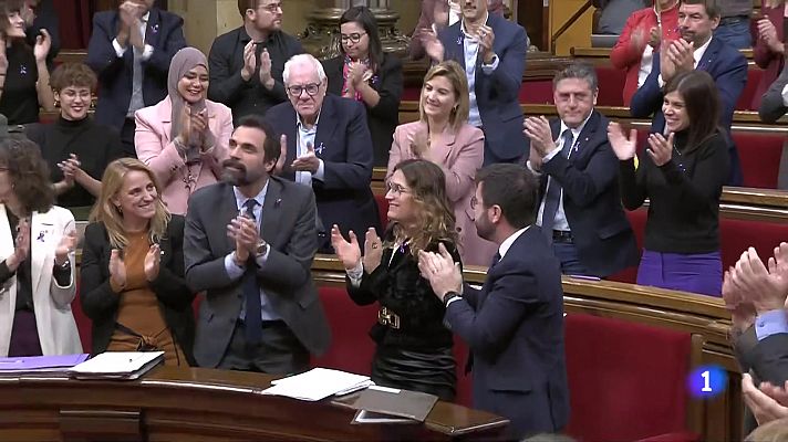 El TSJC absol Torrent i la Mesa del Parlament en concloure que no van desobeir el TC