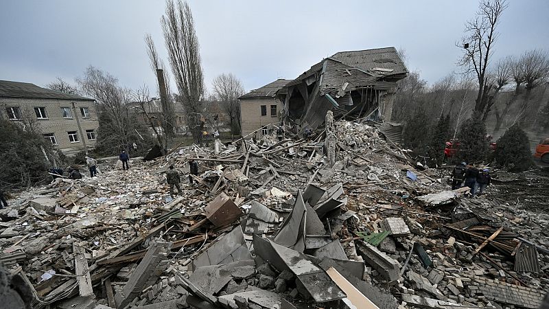 Un misil ruso alcanza una maternidad en Zaporiyia