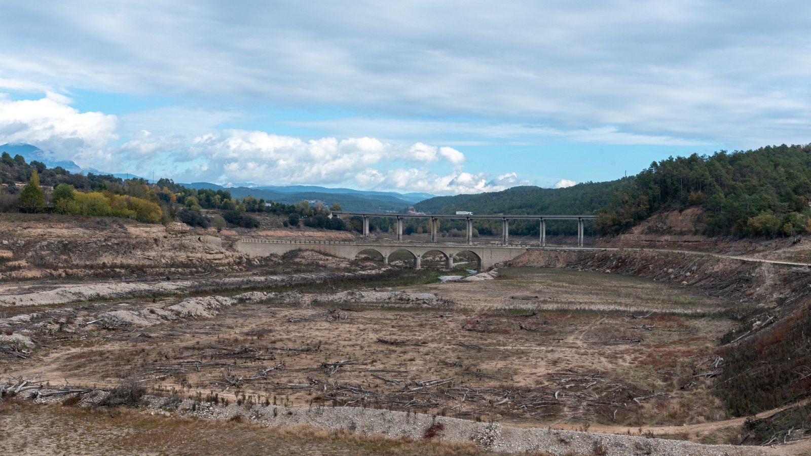 Medidas para frenar la sequía en Cataluña