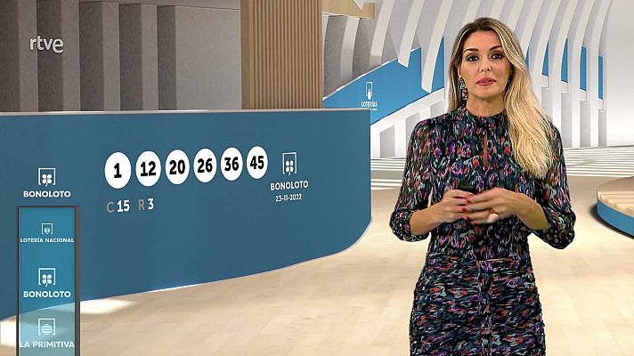 Loterías - Sorteo de la Bonoloto del 23/11/2022