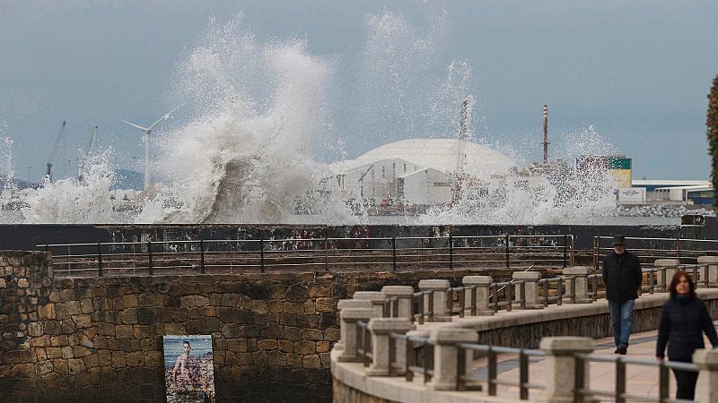 Precipitaciones abundantes en zonas de Galicia y meseta Norte