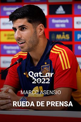 Rueda de prensa Marco Asensio, jugador Selección española