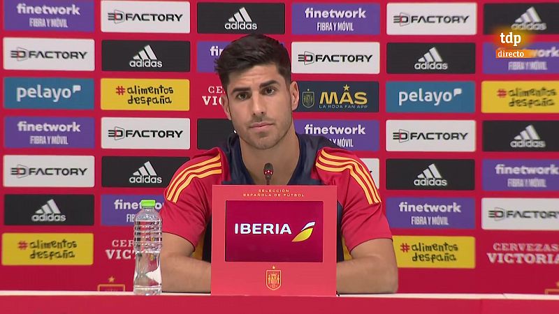 Fútbol. Mundial de Catar - Rueda de prensa Marco Asensio, jugador Selección española - ver ahora