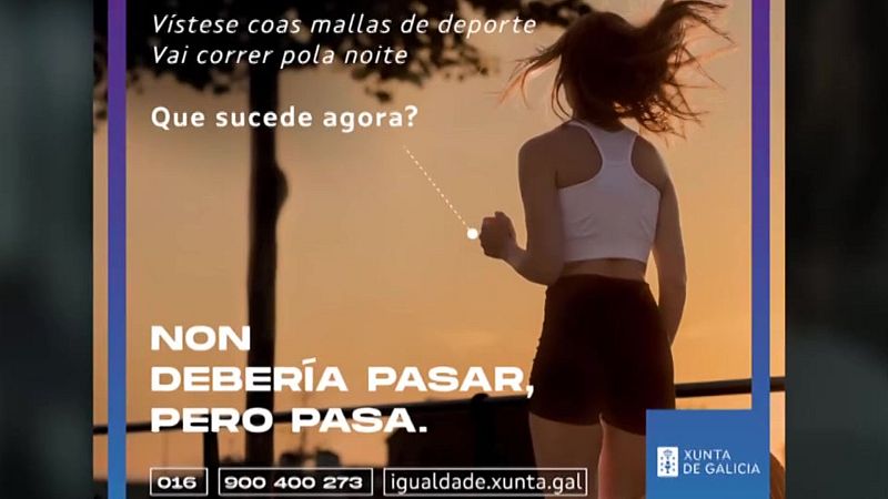  "Vístete con mallas. Sal a correr por la noche. ¿Qué pasa ahora? No debería pasar, pero pasa" - Ver ahora