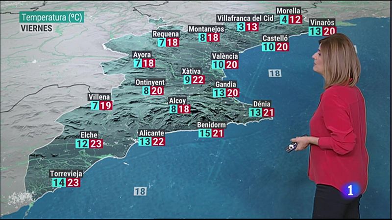 El Tiempo en la Comunitat Valenciana - 24/11/22 ver ahora