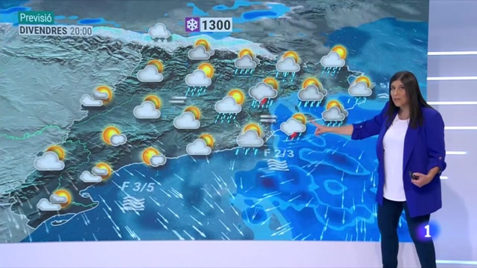 El Temps (24/11/2022) - Dijous d'ambient fresc i divendres de pluja, neu i vent