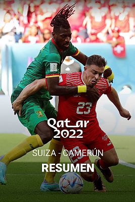 Resúmenes Copa Mundial de la FIFA Catar 2022 - Suiza - Camerún: resumen y goles