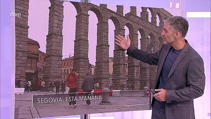 Precipitaciones abundantes en zonas de Galicia y meseta Norte