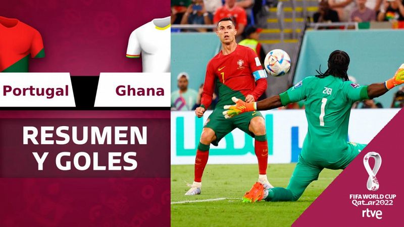 Portugal - Ghana: resumen y goles