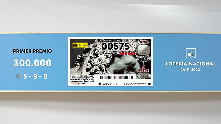 SELAE - Sorteo de la Lotería Nacional del 24/11/2022