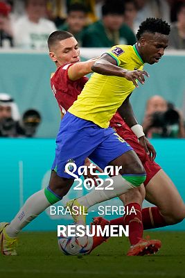 Resúmenes Copa Mundial de la FIFA Catar 2022 - Brasil - Serbia: resumen y goles