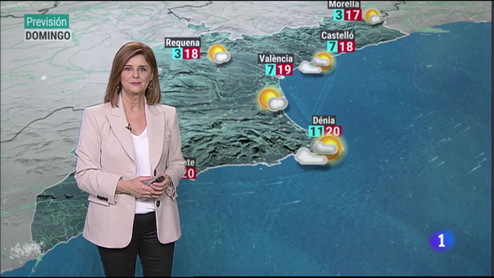 El Tiempo en la Comunitat Valenciana - 25/11/22