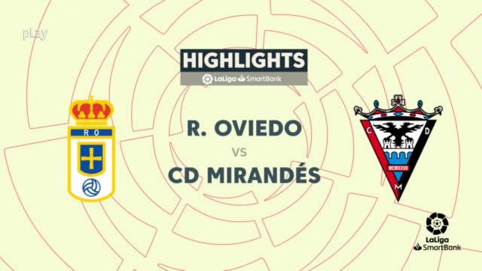 Oviedo-Mirandés: resumen del partido, 17ª jornada