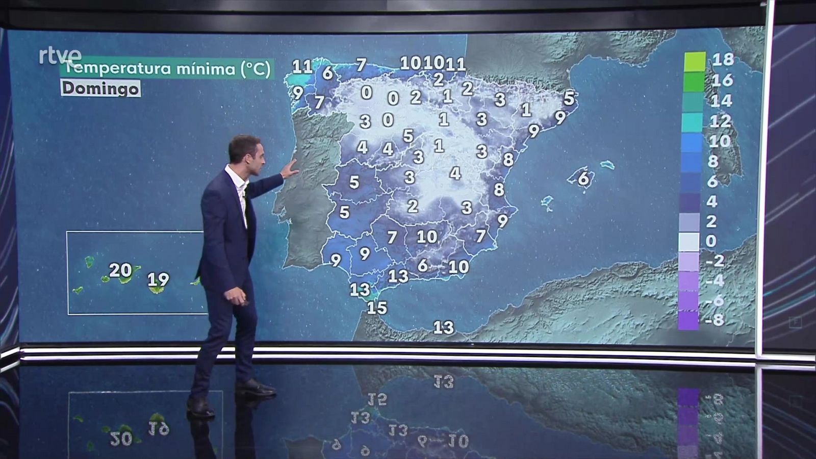Vientos fuertes o con intervalos de fuerte en el litoral noroeste de Galicia, Estrecho, Bajo Ebro, Ampurdán y Menorca - ver ahora