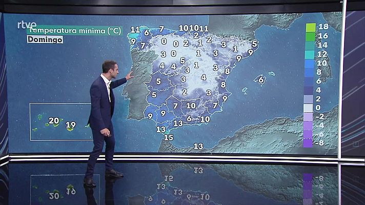 Vientos fuertes o con intervalos de fuerte en el litoral noroeste de Galicia, Estrecho, Bajo Ebro, Ampurdán y Menorca