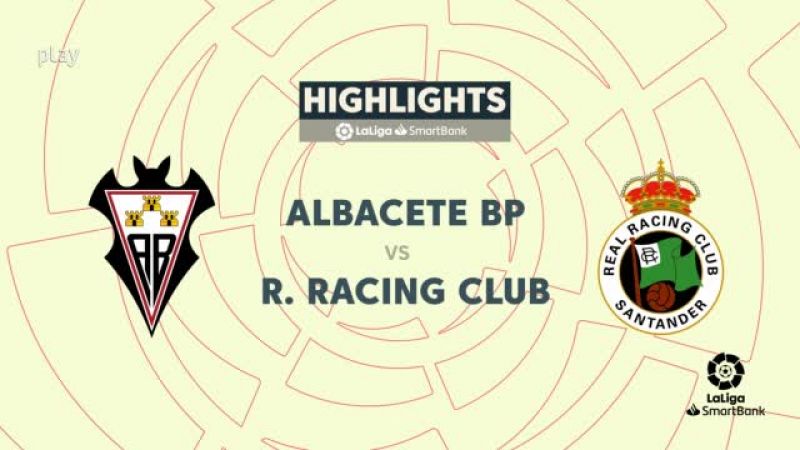 Albacete-Racing: resumen del partido, 17ª jornada. Ver en RTVE Play