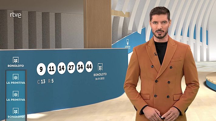 Loterías - Sorteo de la Bonoloto y Primitiva del 26/11/2022