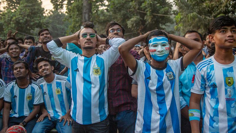 Bangladesh vibró con la victoria de argentina - ver ahora