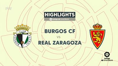 Burgos-Zaragoza: resumen del partido, 17ª jornada. Ver en RTVE Play