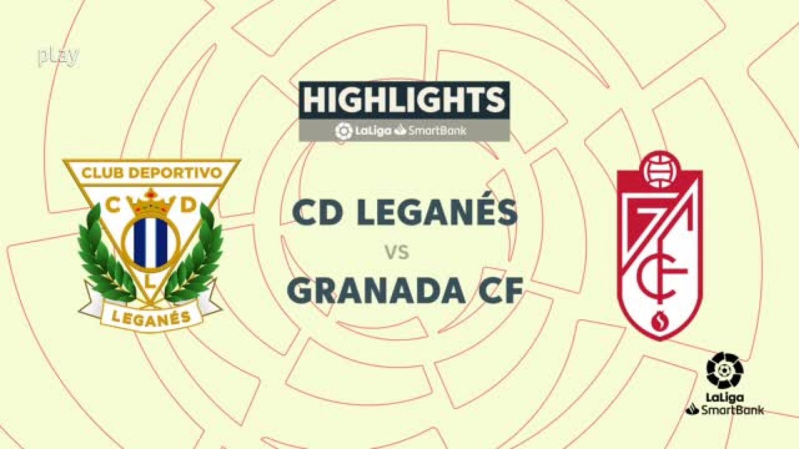 Leganés-Granada: resumen del partido, 17ª jornada. Ver en RTVE Play