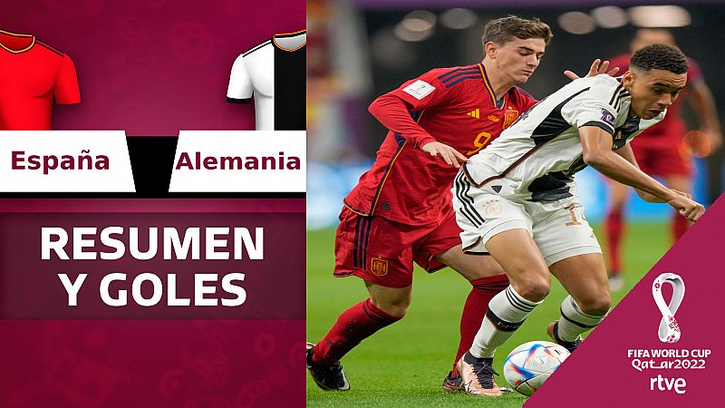 España - Alemania: resumen y goles. Ver en RTVE Play