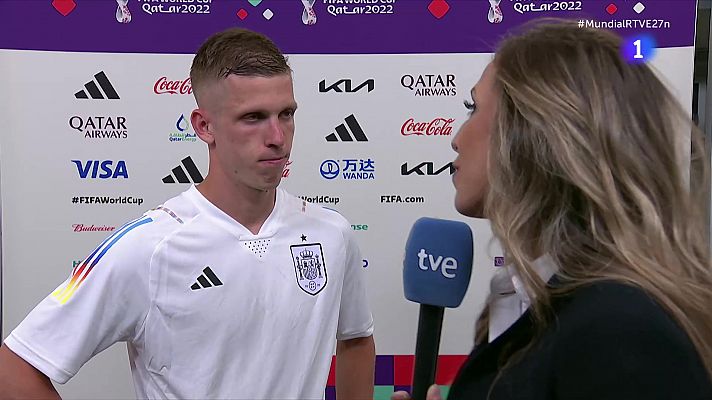 Mundial 2022 | Dani Olmo, a RTVE: "Hemos hecho un partido completo hasta el gol"