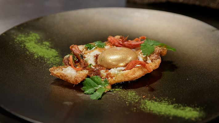 MasterChef Celebrity - ¿Cómo se hace un huevo frito dorado?