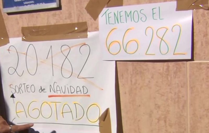 Agotado el d�cimo que seg�n 'El or�culo de TikTok' se llevar� el Gordo de la Loter�a de Navidad 