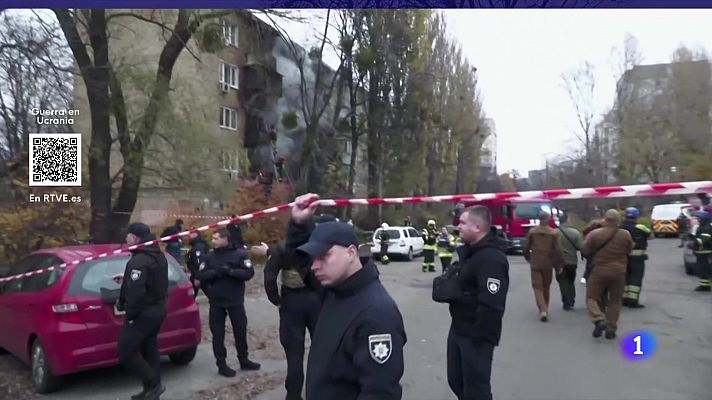 Telediario 1 - Arte ucraniano en el Thyssen: así se salvaron las obras de los bombardeos sobre Kiev