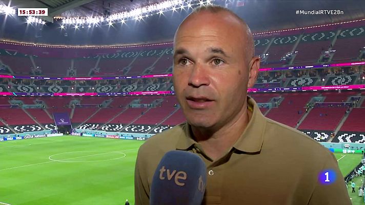 Iniesta analiza a Japón: "Puede esperar más a la selección, no será como Alemania"