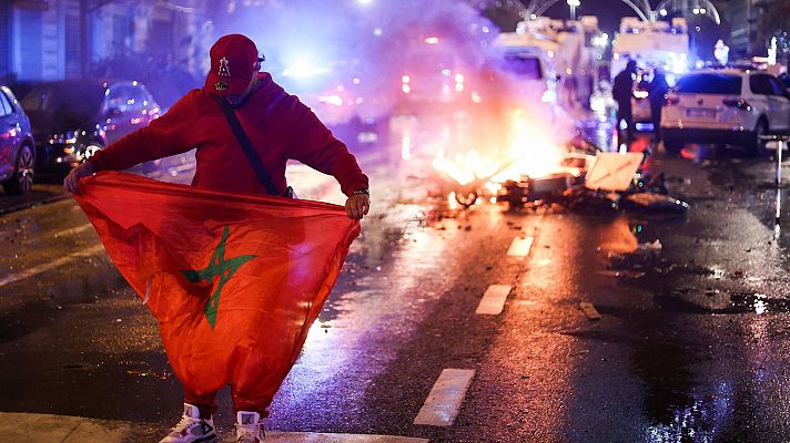 Mundial | Disturbios en Bélgica tras el triunfo de Marruecos