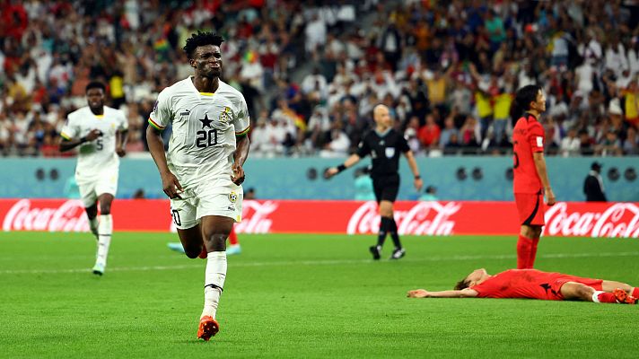 Resúmenes Copa Mundial de la FIFA Catar 2022 - Corea del Sur - Ghana: Resumen y goles