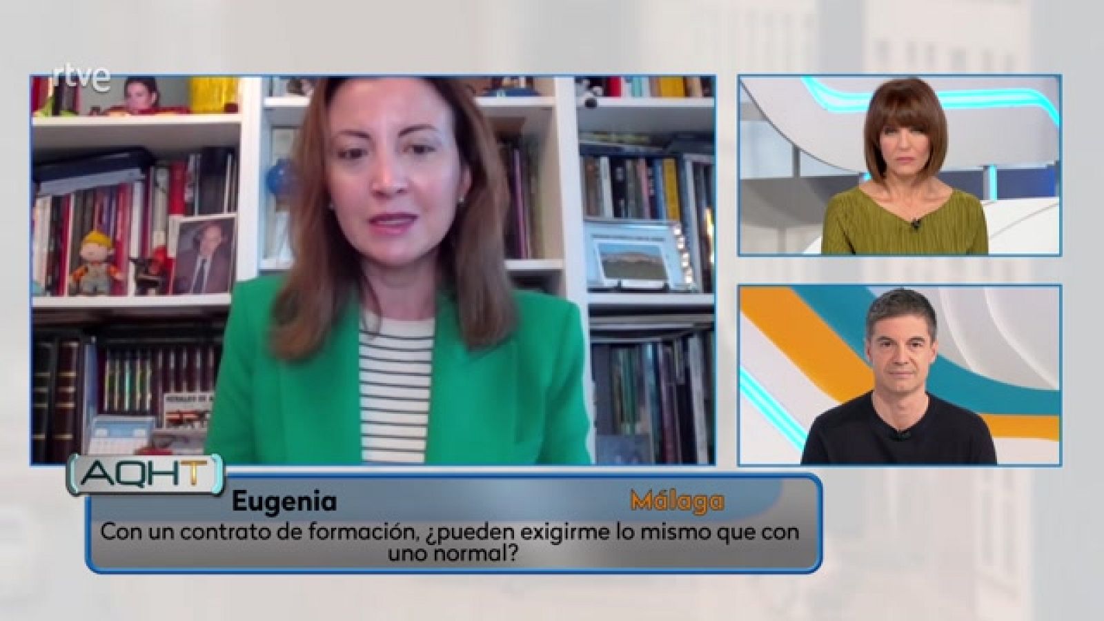 Aquí hay trabajo - Un contratado en prácticas no es uno más de plantilla - ver ahora