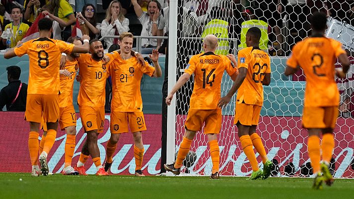 Resúmenes Copa Mundial de la FIFA Catar 2022 - Países Bajos - Catar: Resumen y goles