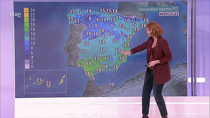 El tiempo - Rachas de viento muy fuertes en el bajo Ebro, Ampurdán y Menorca
