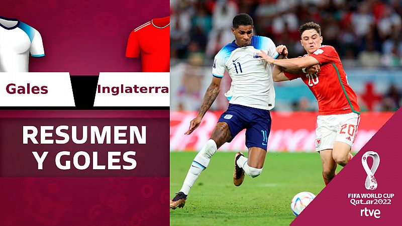 Fútbol. Mundial de Catar: Gales - Inglaterra - ver ahora